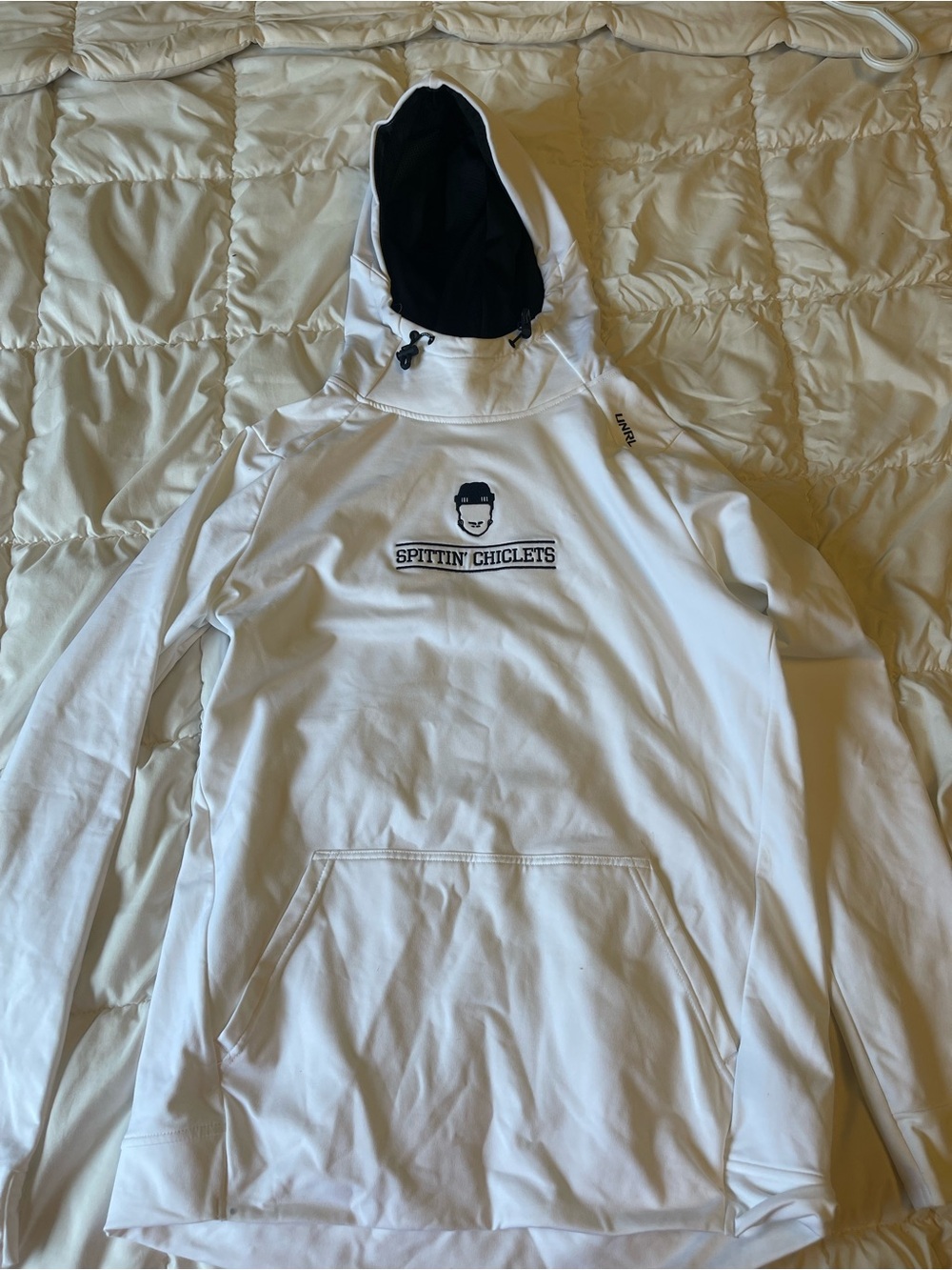 White Hooded Sweater